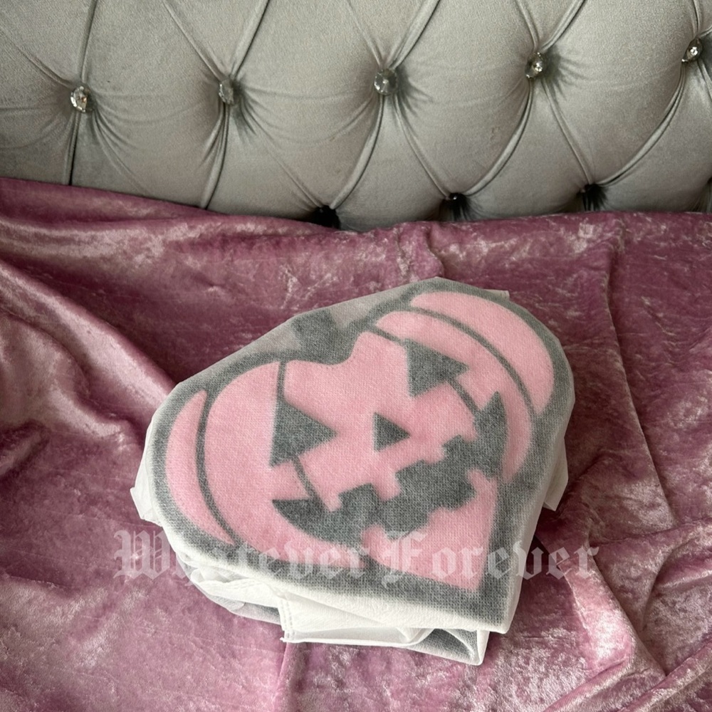 Sweet pink pumpkin bag cross body New